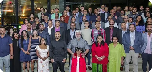 Group photo of cricket team